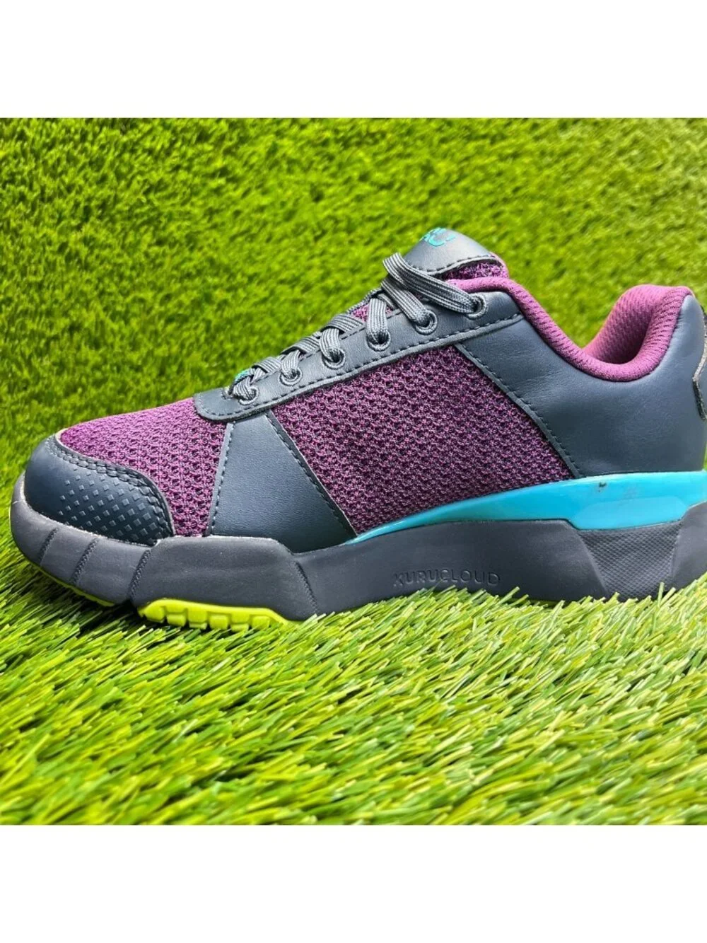 Kuru Quantum 2.0 Womens Size 5.5D Purple Blue Athletic Running Shoes Sneakers